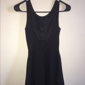 Black Skater backless Lulu's dress