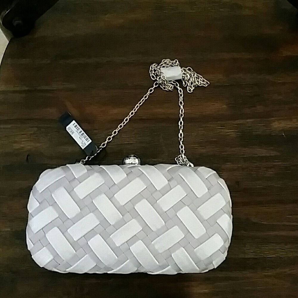 Silver Clutch NWT