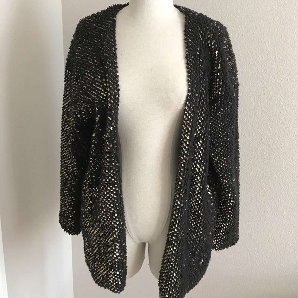 Express Textured Black Jacket - image 1