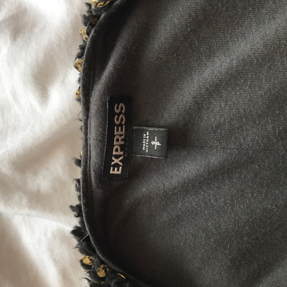 Express Textured Black Jacket - image 4