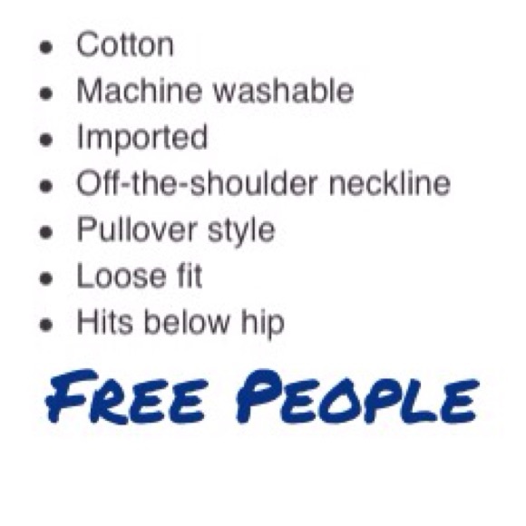 ⭐️H.P.⭐️ Free People top - Picture 3 of 4