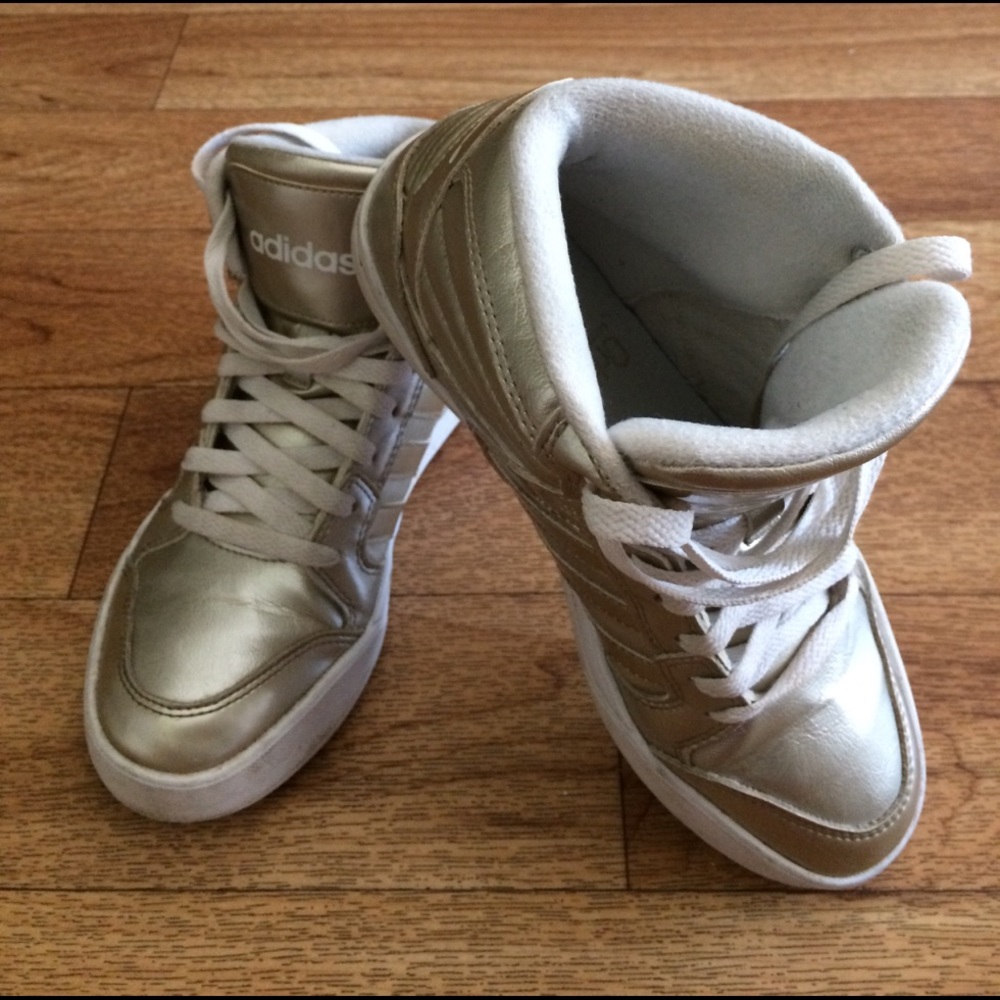 Adidas shoes.