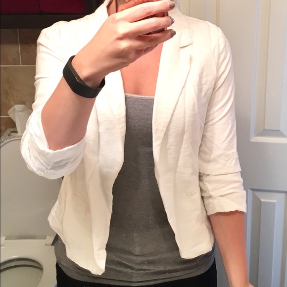 Candie's Jackets & Blazers - White Blazer