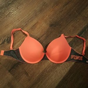 Victoria secret pink wear everywhere push up bra