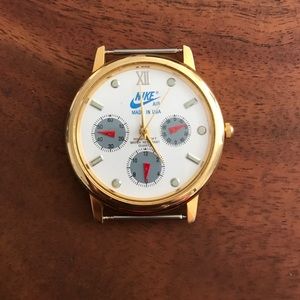 nike gold watch
