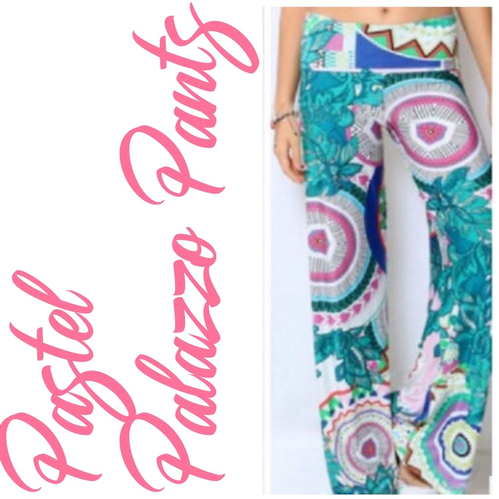 Pretty Pastel Palazzo Pants