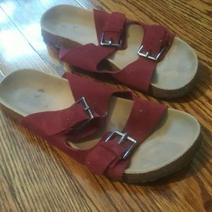 Birkenstock inspired sandals