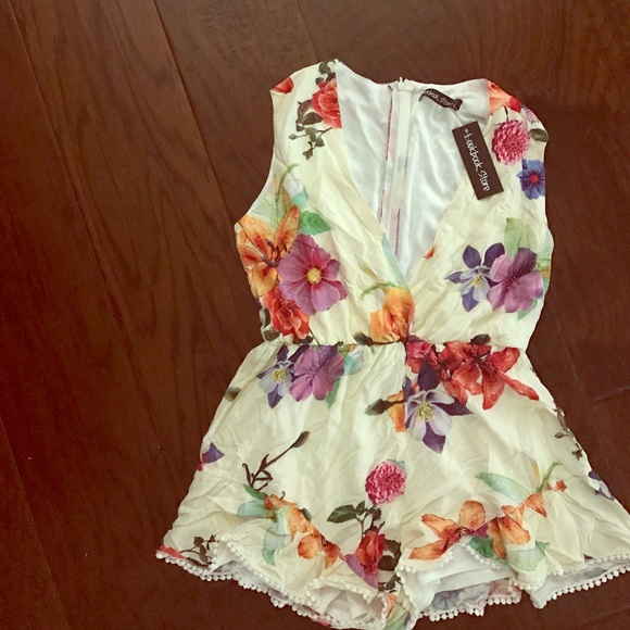 Floral romper - Picture 1 of 4