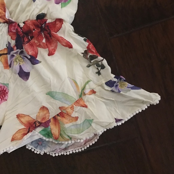 Floral romper - Picture 3 of 4