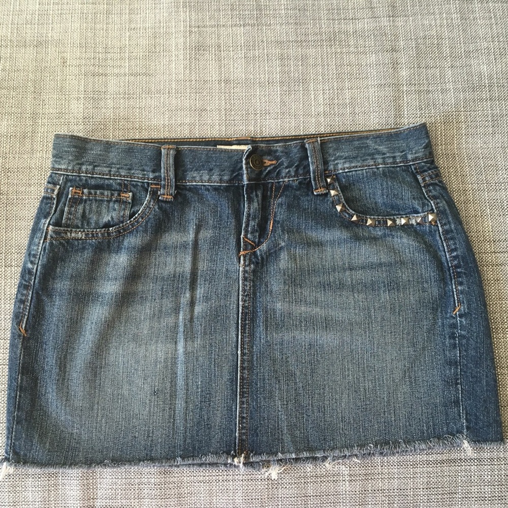 Denim skirt perfect for festival season and summer