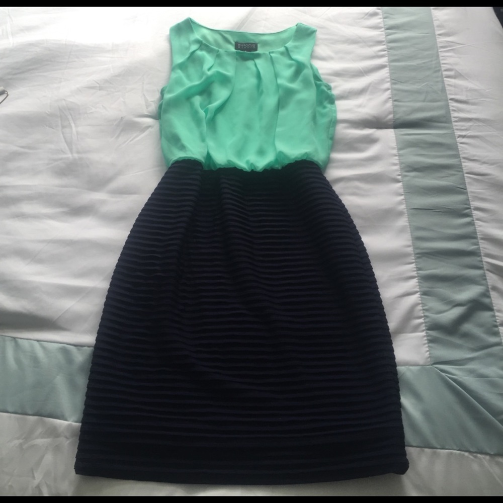 Colorblock Sheath Dress