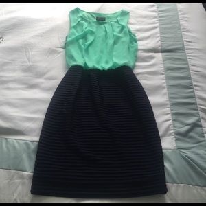 Colorblock Sheath Dress