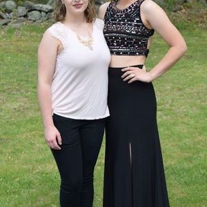 Black prom dress