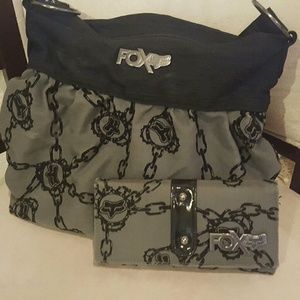 Fox Racing purse and wallet