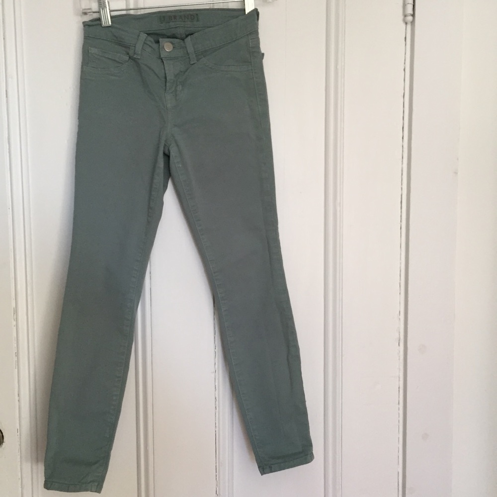 J Brand Light Green Jeans, Size 24.