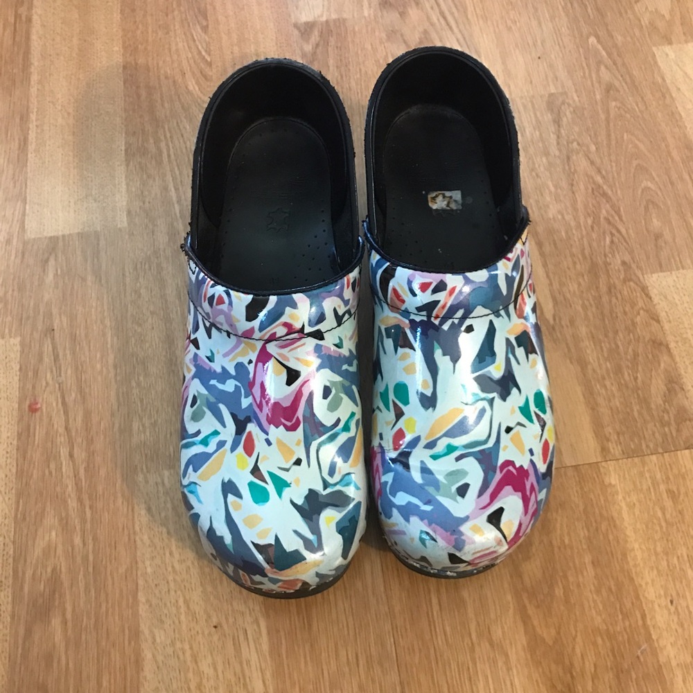 Multicolored Clogs