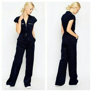 ASOS Navy Jumpsuit NWT