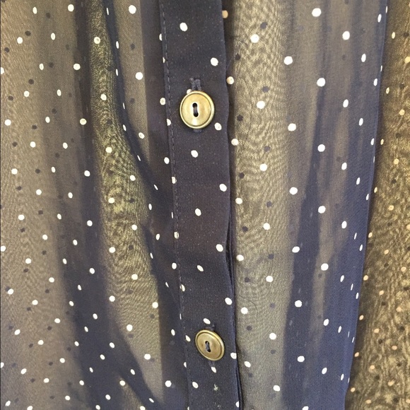 Sheer polka dot blouse - Picture 2 of 3