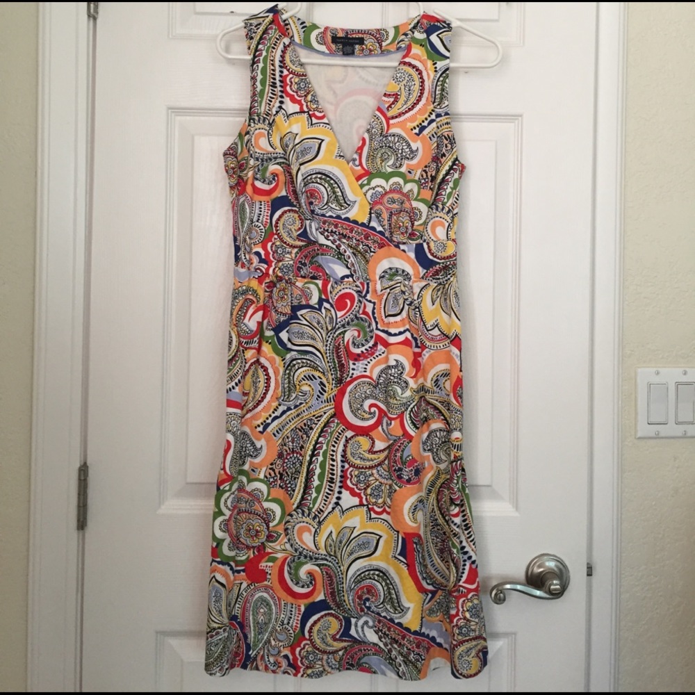 Tommy Hilfiger spring dress size 2 multicolor