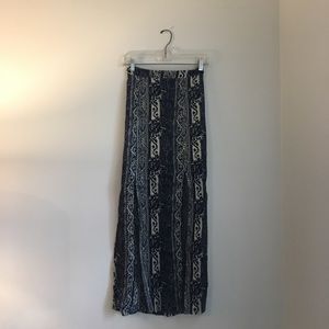 Double Slit Maxi Skirt