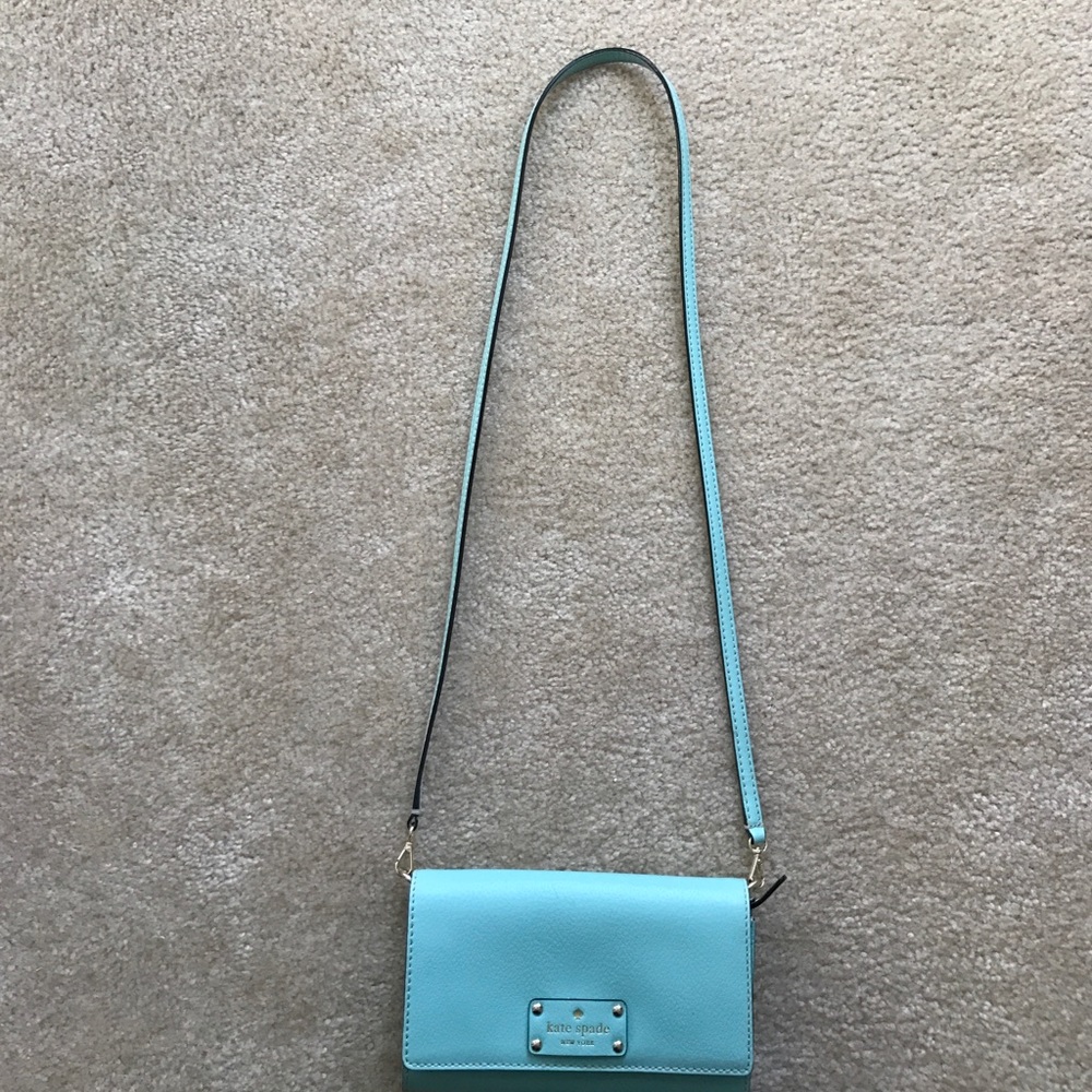 Kate Spade RobinsEggBlue Wellesley Natalie Purse