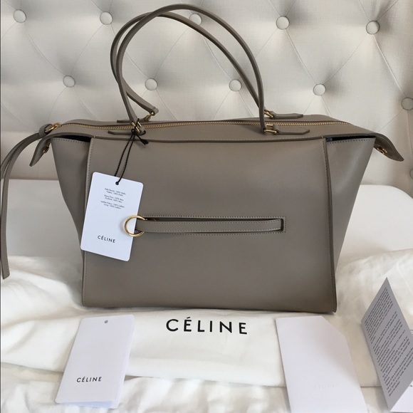 SOLD***Authentic NWT Celine Small Ring Tote Light - Picture 1 of 8