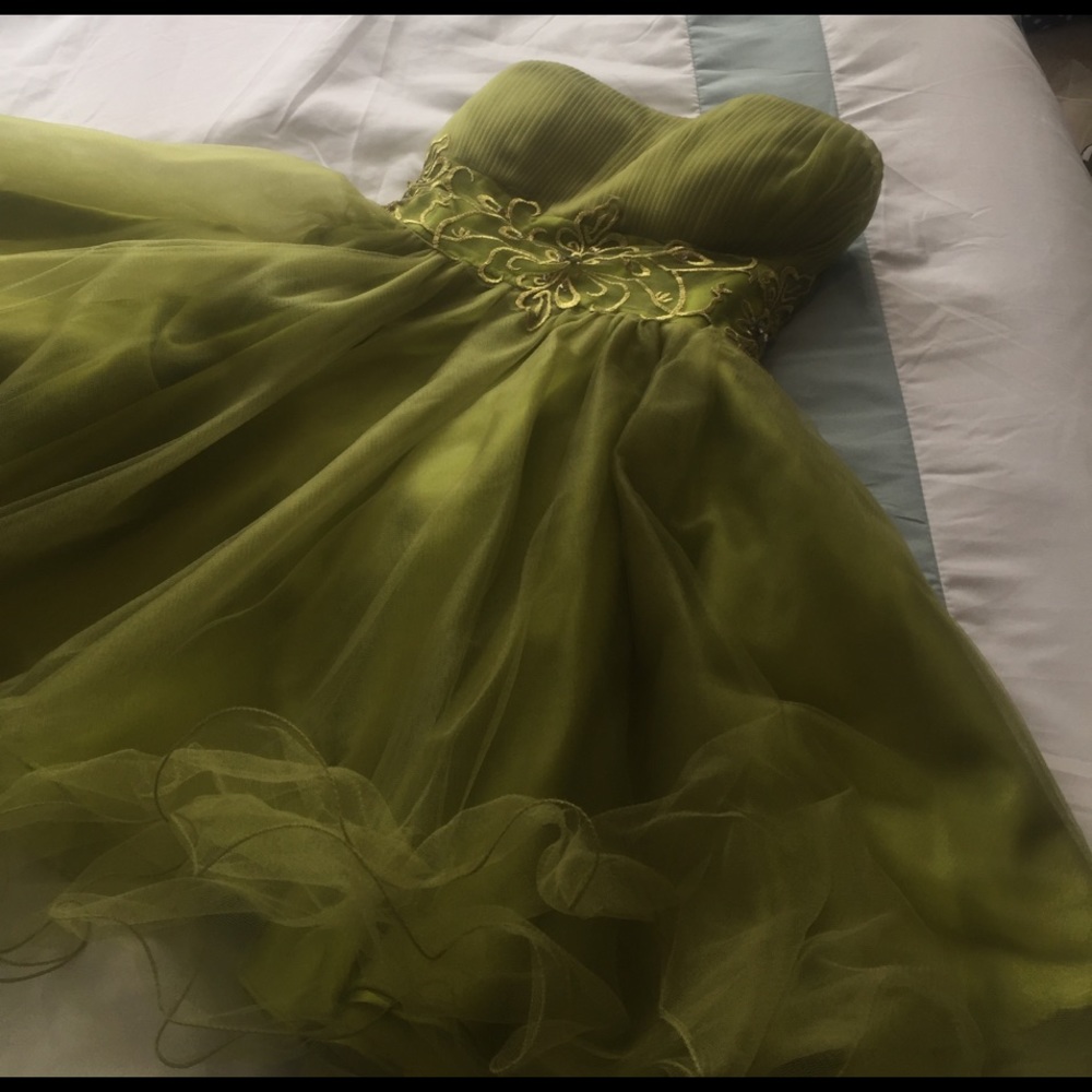 Tinkerbell Prom Dress