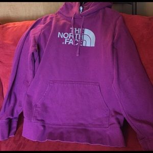 Purple North Face Hoodie