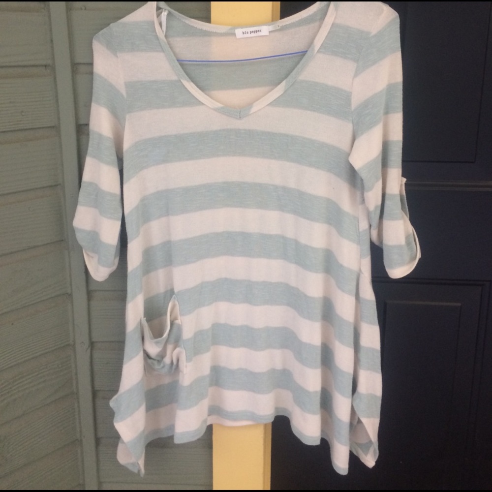 Altar'd State Striped Tunic