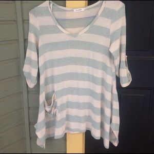 Altar'd State Striped Tunic