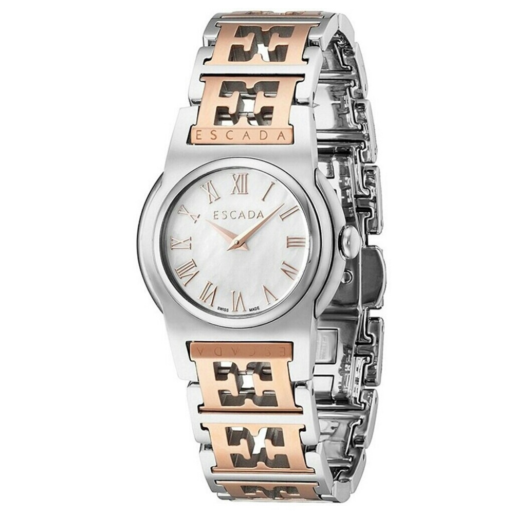 SOLD Escada Sophia Rose Gold Plated Stainless