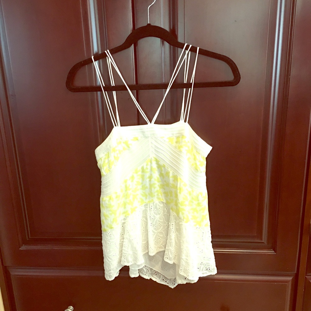 Leifnotes (from Anthropologie) print camisole