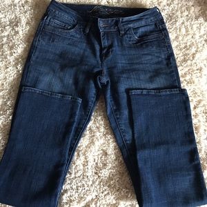 Delias "Morgan" skinny dark jeans