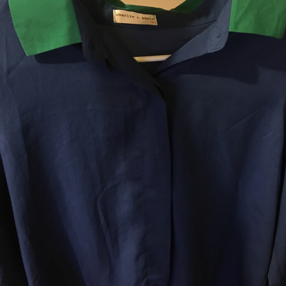 Nice blue green shirt