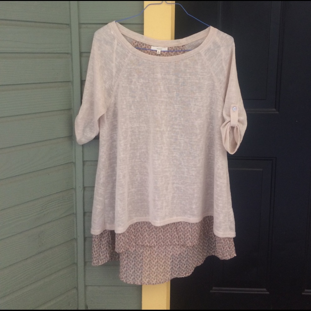 Anthropologie light tunic Blouse