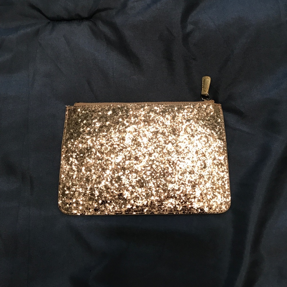 H&M  Gold Sequin Clutch