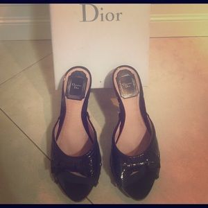 Dior just cannage clog 10cm
