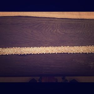 Brand new custom wedding belt/sash!