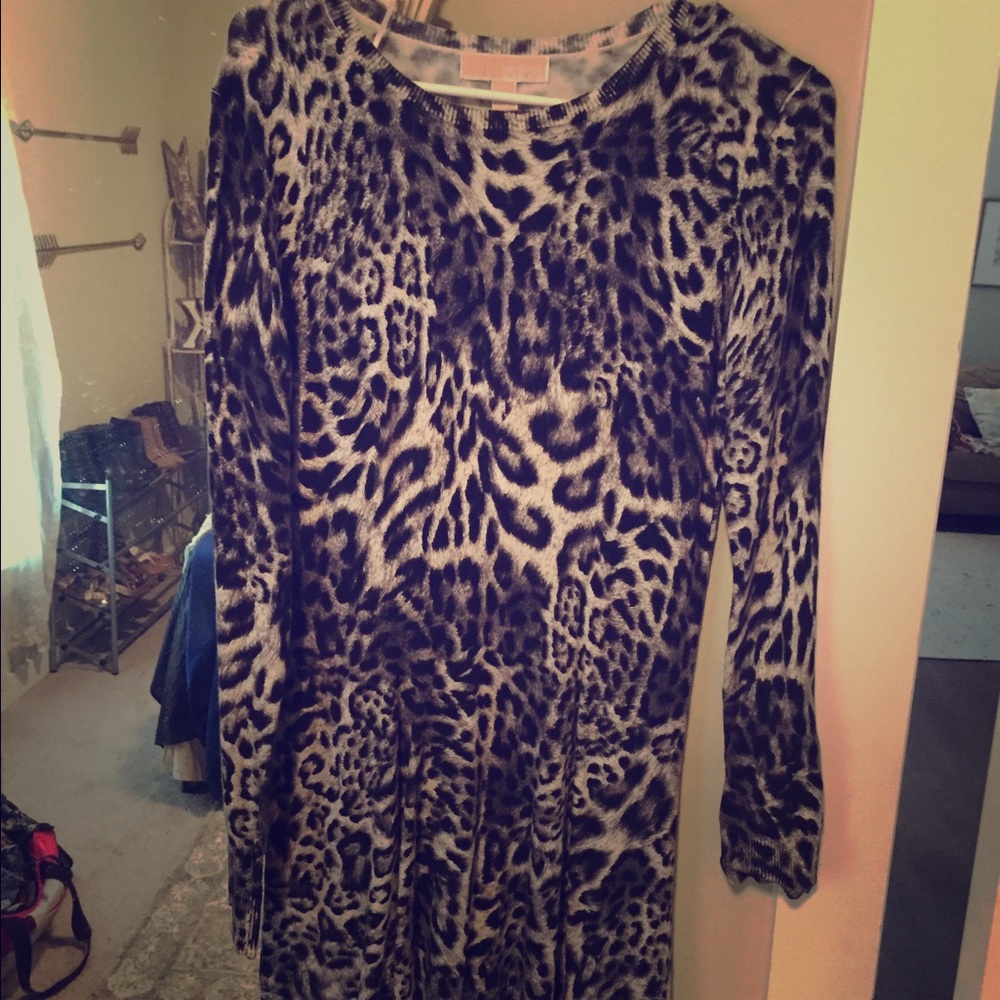 MK animal print dress