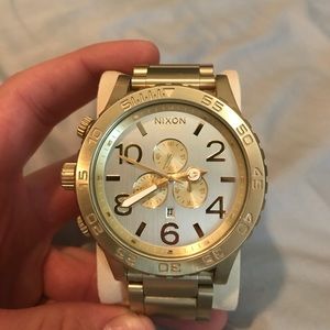 Nixon 51-30 Chrono Gold Men's Watch 51mm