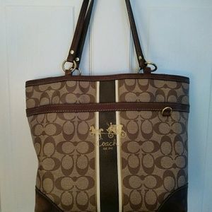 Coach over the shoulder purse