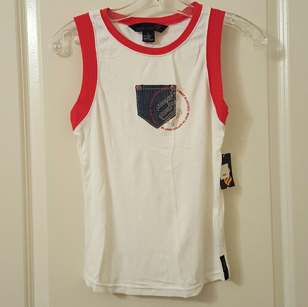 NWT  White Rocawear top