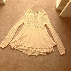 Free People Crochet Top