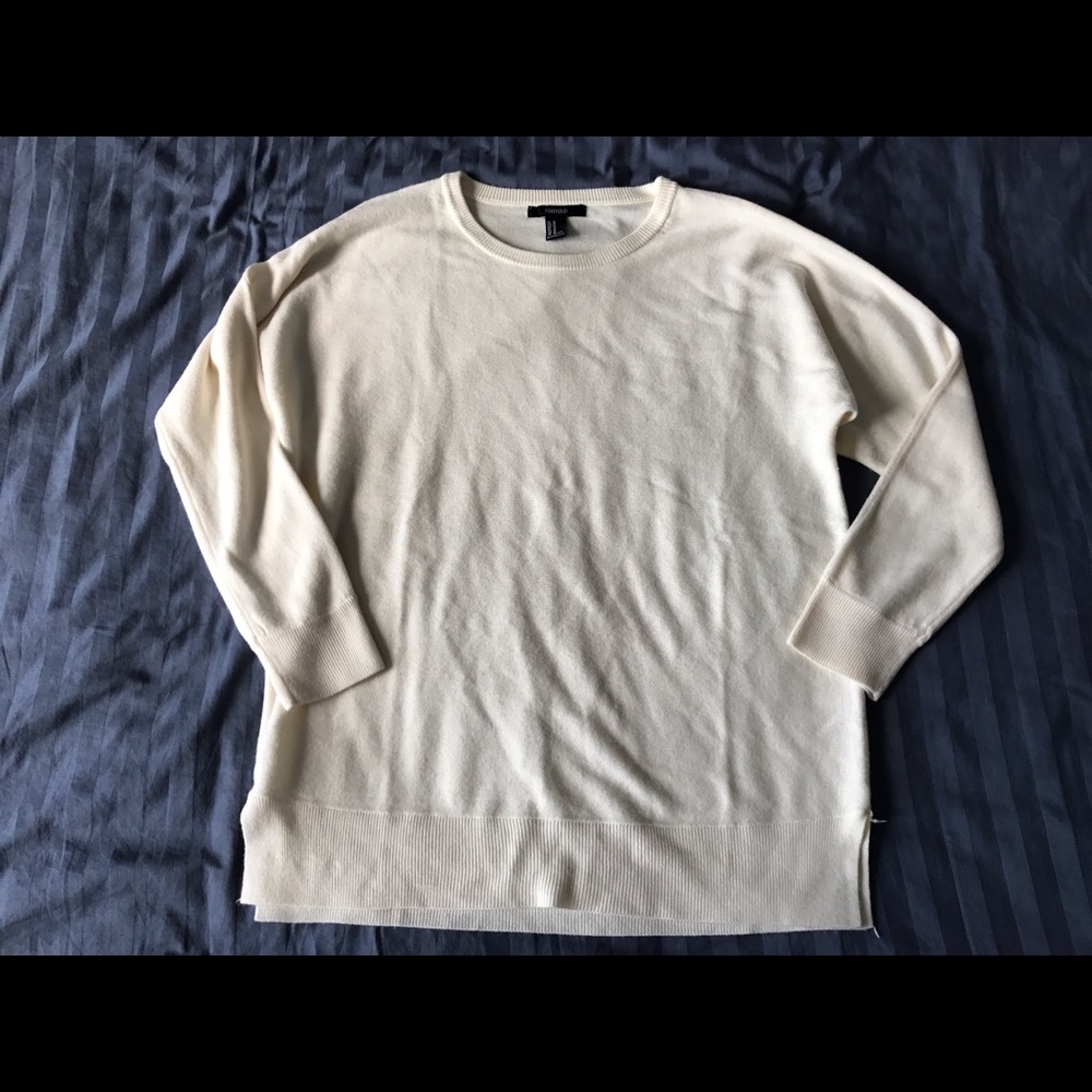 Forever 21 sweater. Ivory. Size M