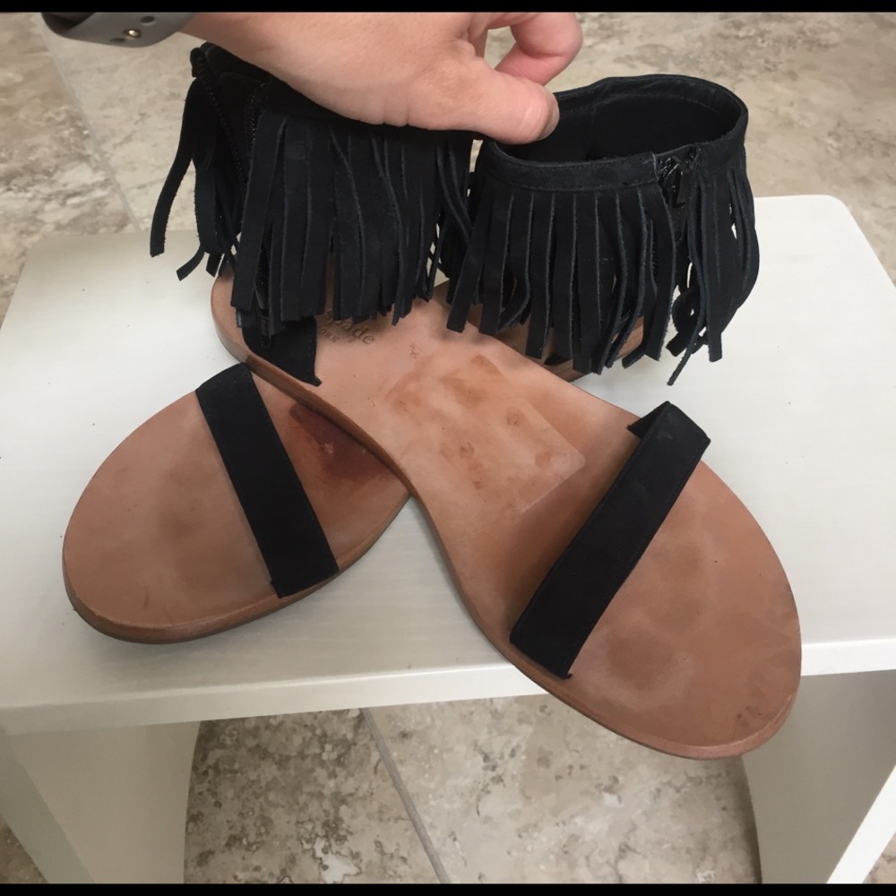 kate spade fringe sandal
