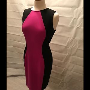 Boston Proper color blocked dress.