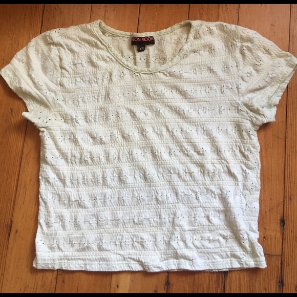 Light Green Crop Top - Picture 1 of 3