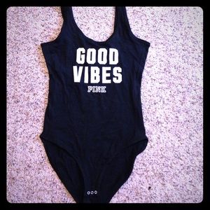 PINK "Good Vibes" Bodysuit