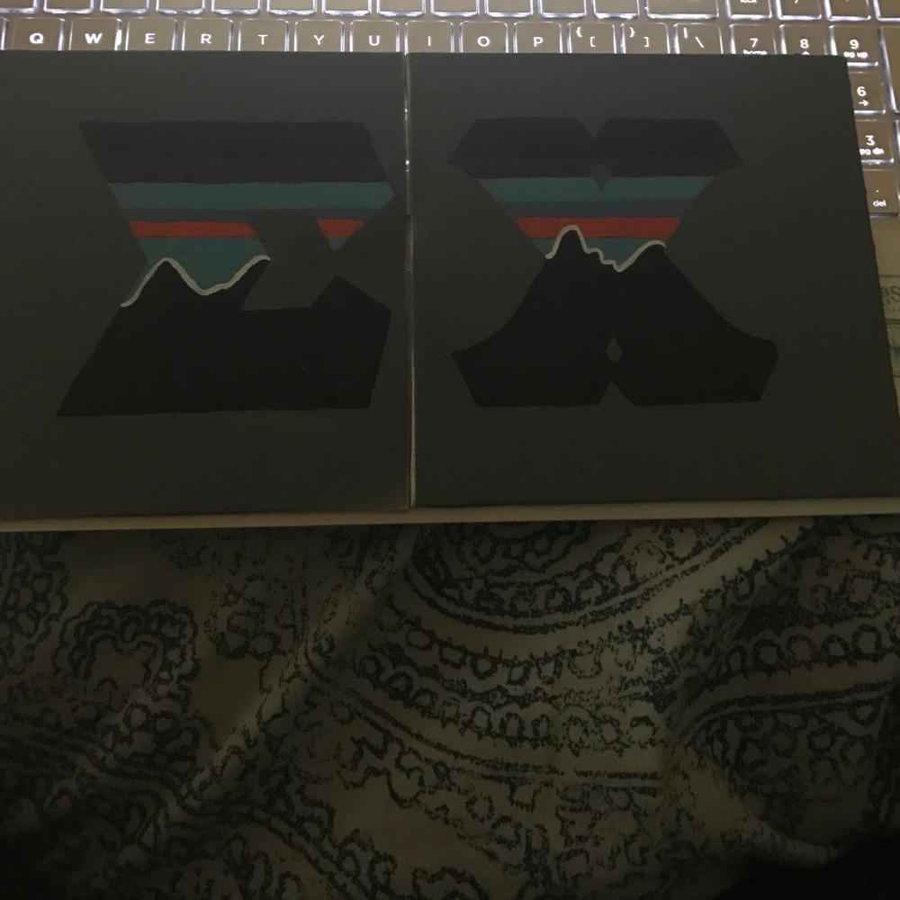 Painted fraternity canvas