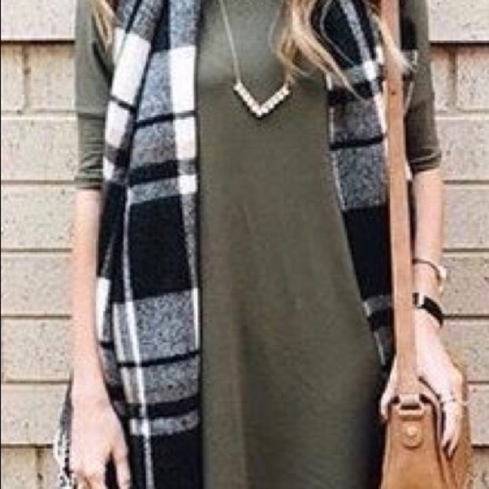 Army Green Tshirt Dress